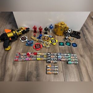 Bandai Power Rangers Lot, untested gun